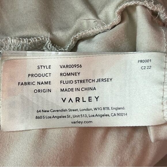 Varley Cream Romney Short Small - Picture 7 of 8